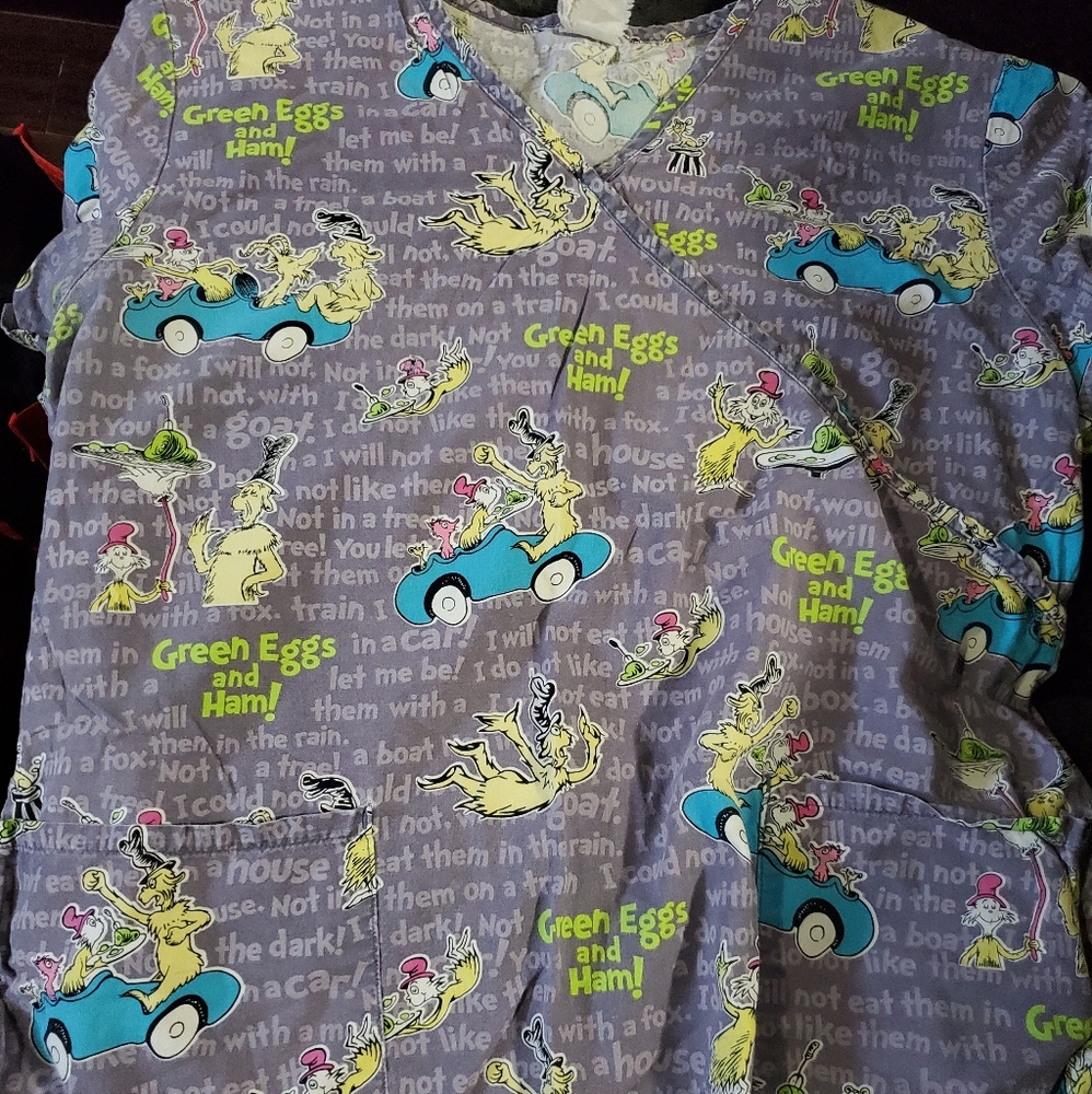 Fun Scrub top